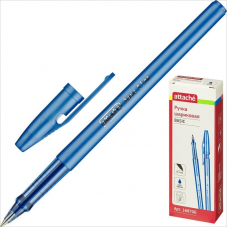 Ручка шариковая Attache Basic 0,7мм, линия 0,5мм, синий