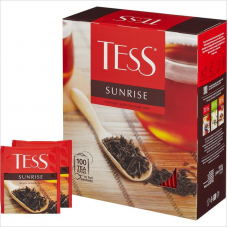 Чай Tess Sunrise, черный, 100 пак.