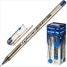 Ручка шариковая Pensan My Tech 0,7мм, синий