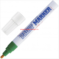 Маркер-краска MunHwa Paint Marker PM-04, 4 мм, зеленый