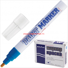 Маркер-краска MunHwa Paint Marker PM-02, 4 мм, синий