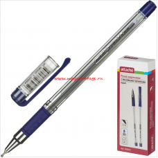 Ручка шариковая Attache Expert 0,7мм, линия 0,5мм, игольчатый узел, синий