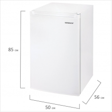 Холодильник Sonnen DF-1-15, однокамерный, объем 125л, морозильная камера 15л, 50х56х85см, белый