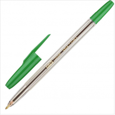 Ручка шариковая Attache Corvet диаметр 1мм, толщина линии 0.7мм, зелёный