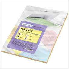Бумага для копировальных аппаратов OfficeSpace pale mix, А4, 80г/м2, 5 цветов, 100л
