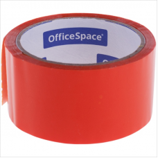 Клейкая лента упаковочная 48мм, 45мкм, 40м, оранжевый, OfficeSpace