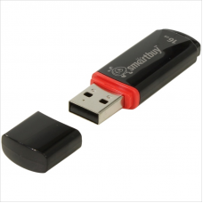 Флэш-диск 16Gb Smart Buy Crown USB 2.0, черный