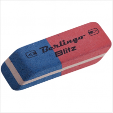 Резинка стирательная Berlingo Blitz BLc_00016 комбинированная, 42х14х8мм