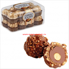 Конфеты шоколадные Ferrero Rocher молочный, лесной орех, 200г