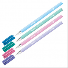 Ручка шариковая Berlingo Starlight S 0,5мм, ассорти, синий