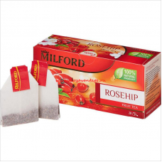 Чай Milford Rosehip, фруктовый с шиповником, 20 пак.