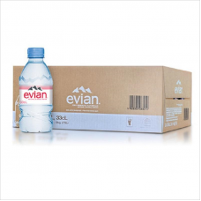 Вода питьевая Evian негазированная, 0,33л, 24шт/уп