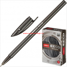 Ручка шариковая Unimax EECO 0,7мм, на масляной основе, черный