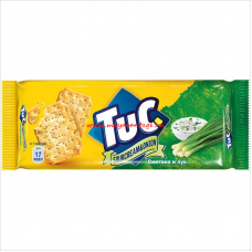 Печенье крекер Tuc со сметаной и луком, 100г