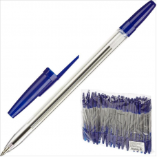 Ручка шариковая Attache Оптима 1мм, линия 0,7мм, на масляной основе, синий