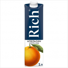 Сок Rich, 1л, апельсин
