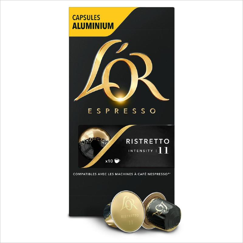 Капсулы для кофемашин L'or Espresso Ristretto, 10 капсул