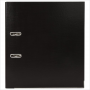 Регистратор PVC Brauberg Extra, двухсторонний, 7,5см, металлическая окантовка, черный