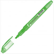 Маркер-текстовыделитель Crown Multi Hi-Lighter, 1-4мм, зеленый