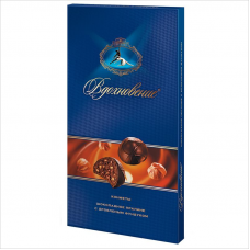 Конфеты шоколадные Бабаевский Вдохновение, молочный, ореховый, 400г