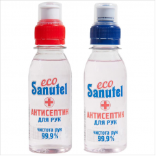 Жидкость антисептическая для рук EcoSanutel, с витамином Е, 100мл