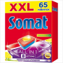 Somat All in 1 средство для посудомоечных машин, 65 таблеток, ассорти