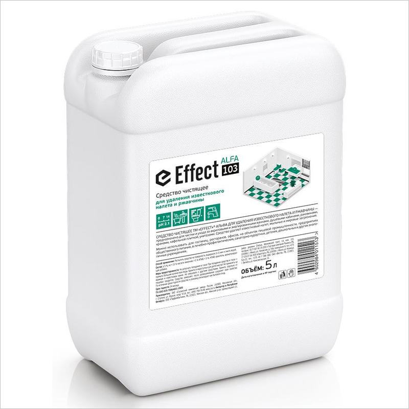 Effect Alfa 103 чистящее средство для чистки сантехники, 5л.