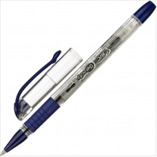 Ручка гелевая Bic Gelocity Stic 0,5 мм, линия 0,29 мм, резиновый упор, синий