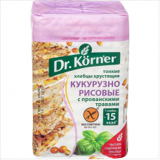 Хлебцы Dr.Korner с прованскими травами многозерновые, 100г