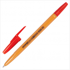 Ручка шариковая Corvina 51 Vintage 1мм, желтый корпус, красный