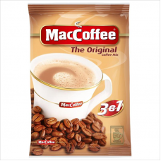 Кофе растворимый MacCoffee 3 в 1, гранулированный, порционный, 50пак/уп