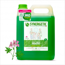 Мыло жидкое 5л Synergetic Луговые травы, гипоаллергенное