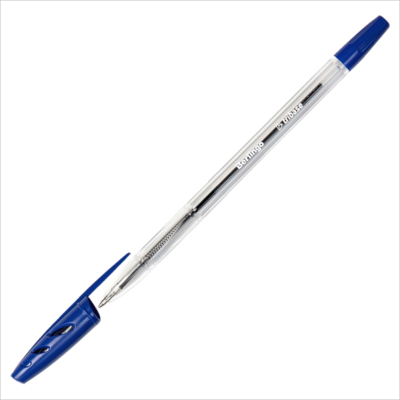 Ручка шариковая Berlingo Tribase CBp_10902 1мм, синий