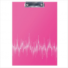 Планшет одинарный, ламинированный картон, Berlingo Neon, неоновый розовый