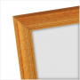 Рамка деревянная, 21х30см, янтарь, акриловое небьющееся стекло, OfficeSpace №1