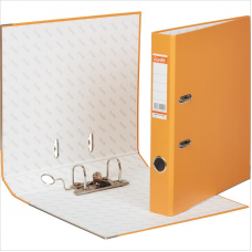 Регистратор PVC Bantex ECONOMY Plus, 5см, металлическая окантовка, оранжевый