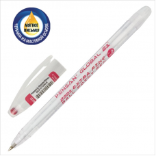 Ручка шариковая Pensan Global 21 0,5мм, линия 0,3мм, масляная, красный