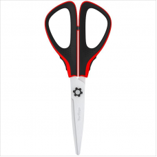 Ножницы Berlingo Easycut 300 DNn_17535_b 17,5см, прорезиненные ручки, красные