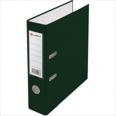 Регистратор PVC Lamark AF0600-GN1, 8см, металлическая окановка, зелёный