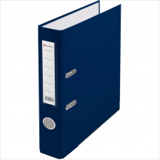 Регистратор PVC Lamark AF0601-BL1, 5см, металлическая окановка, синий