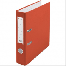 Регистратор PVC Lamark AF0601-OR1 5см, металлическая окановка, оранжевый