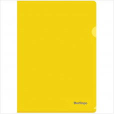 Папка-уголок А4 Berlingo AGp_04405 180мкм, непрозрачная, желтый