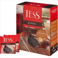 Чай Tess Kenya, черный, 100 пак.