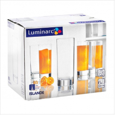 Набор стаканов Luminarc Исландия, 330мл, 6шт/упак