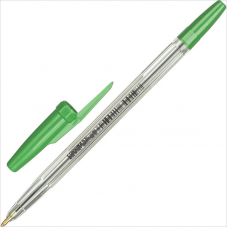 Ручка шариковая Corvina 51 Classic 0,7мм, прозрачный корпус, зеленый