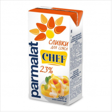 Сливки ультрапастеризованные Parmalat Edge, 23%, 500мл