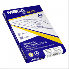 Этикетки самоклеющиеся Promega Label  BASIC 70х37мм / 24 шт. на листе А4 (100 листов/пач.)