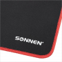 Коврик для мыши и клавиатуры Sonnen BlackTitan XL, 800x300x3мм, ткань+резина, черный