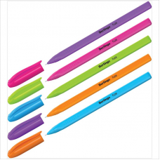 Ручка шариковая Berlingo Triangle Fuze Stick 0,5мм, ассорти, синий