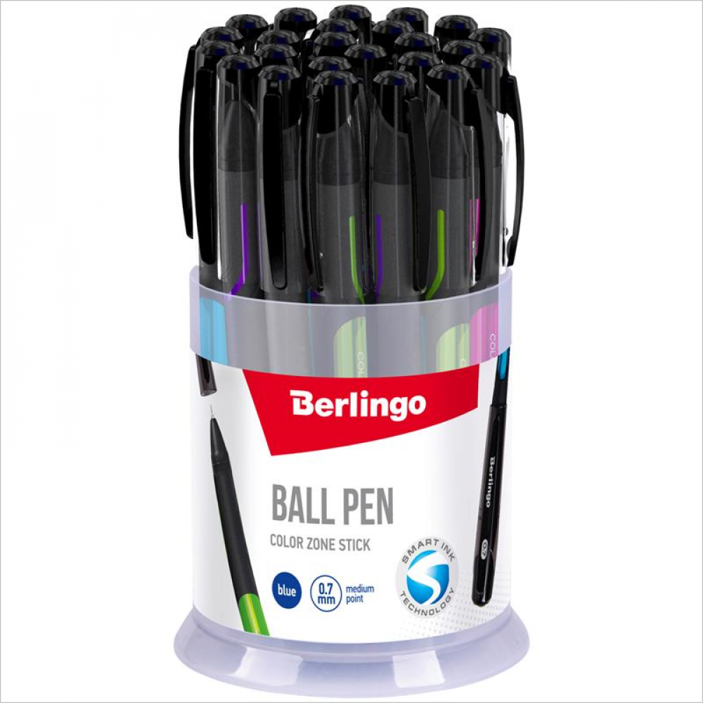 Стик 0. Ручка Берлинго 0.7 Color Zone. Berlingo ручка 0.7мм шариковая Colorzone. Berlingo Color Zone 0.7 ручка шариковая. Ручка шариковая Berlingo "Color Zone Stick" 0,7мм, синяя, прорезин корпус.